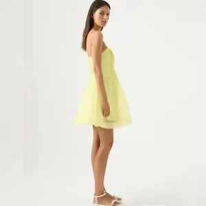 Aje | Dresses | Aje Astrid Strapless Mini Dress Nwot | Poshmark